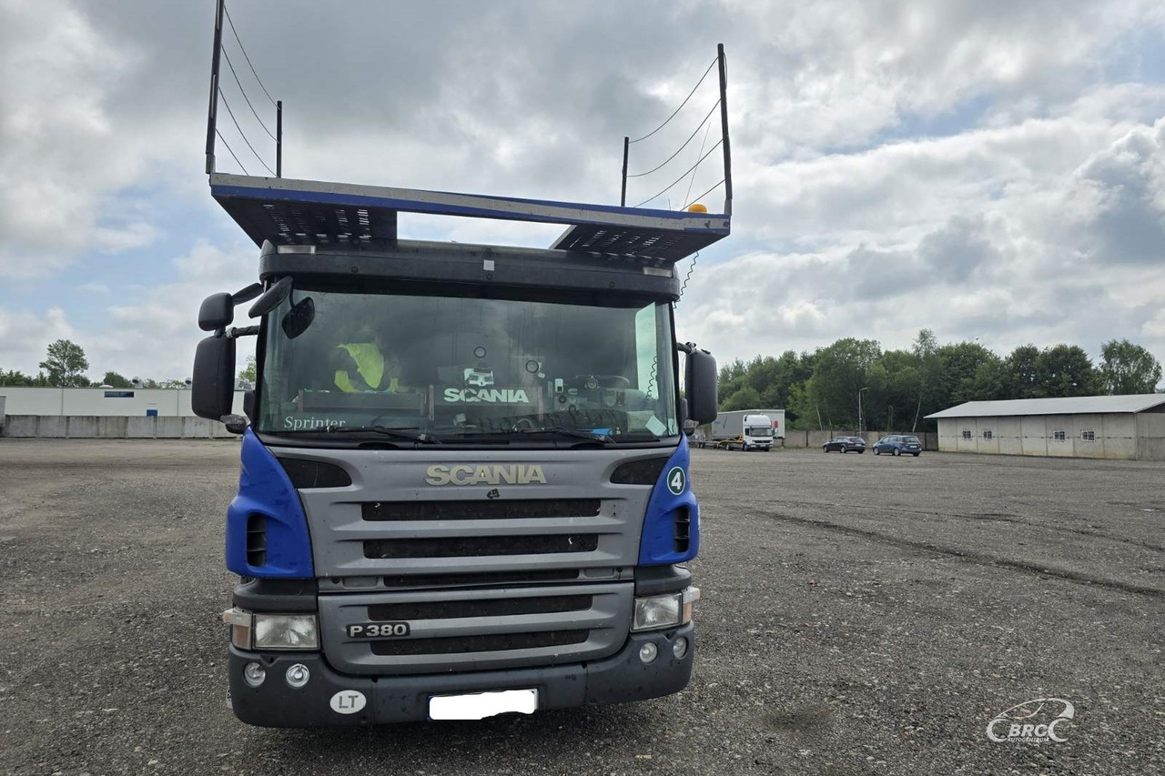 Scania P 380 - Car transporter truck: picture 3 Scania P 380 - Car transporter truck: picture 3
