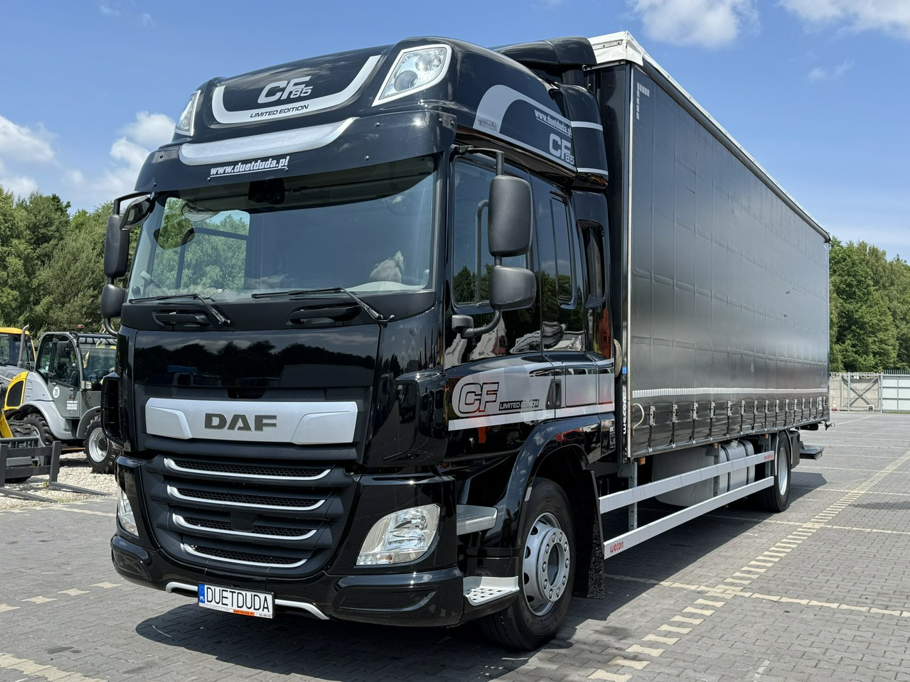 DAF CF 320 E6 Winda Firana Tył Drzwi Dach Zsuwany Długi 9.40m - Curtain side truck: picture 4 DAF CF 320 E6 Winda Firana Tył Drzwi Dach Zsuwany Długi 9.40m - Curtain side truck: picture 4