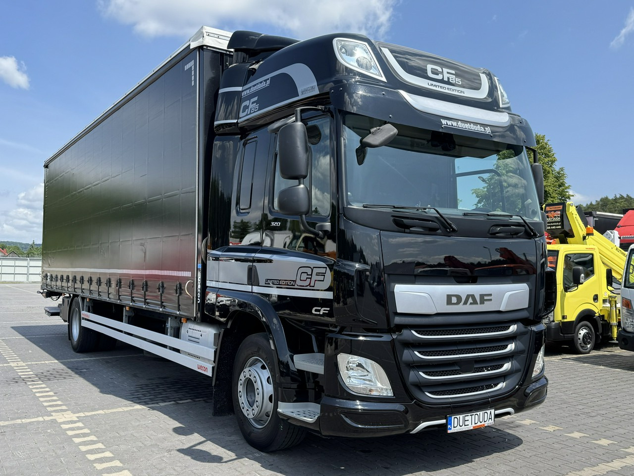 DAF CF 320 E6 Winda Firana Tył Drzwi Dach Zsuwany Długi 9.40m - Curtain side truck: picture 3 DAF CF 320 E6 Winda Firana Tył Drzwi Dach Zsuwany Długi 9.40m - Curtain side truck: picture 3