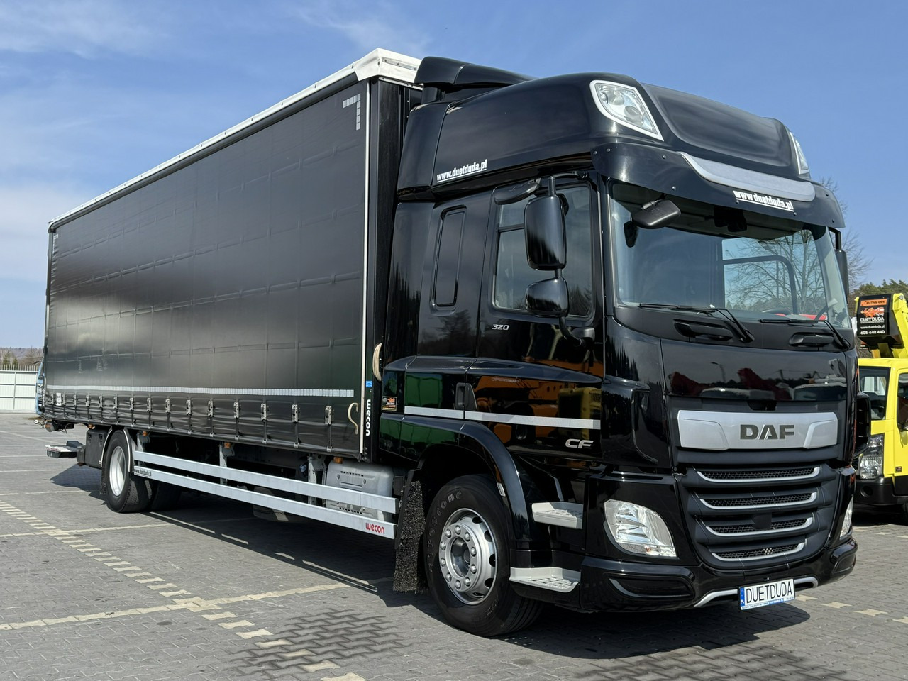 DAF CF 320 E6 Winda Firana Tył Drzwi Dach Zsuwany Długi 9.40m - Curtain side truck: picture 5 DAF CF 320 E6 Winda Firana Tył Drzwi Dach Zsuwany Długi 9.40m - Curtain side truck: picture 5