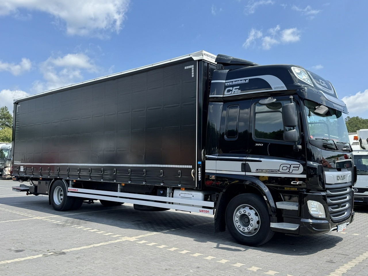 DAF CF 320 E6 Winda Firana Tył Drzwi Dach Zsuwany Długi 9.40m - Curtain side truck: picture 5 DAF CF 320 E6 Winda Firana Tył Drzwi Dach Zsuwany Długi 9.40m - Curtain side truck: picture 5