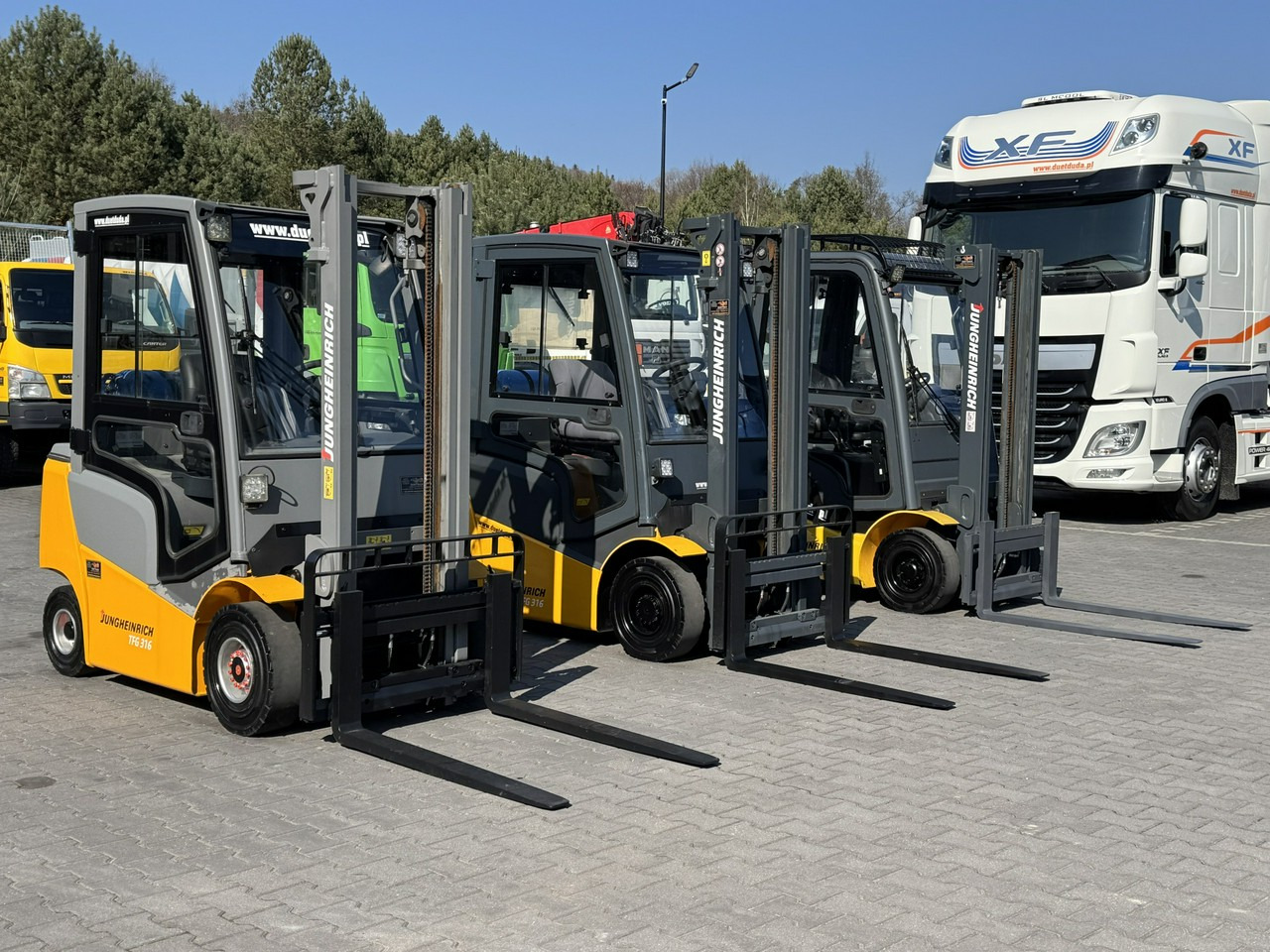 Jungheinrich TFG 316 Duplex Przesuw Boczny Oświetlenie Robocze - LPG forklift: picture 3 Jungheinrich TFG 316 Duplex Przesuw Boczny Oświetlenie Robocze - LPG forklift: picture 3