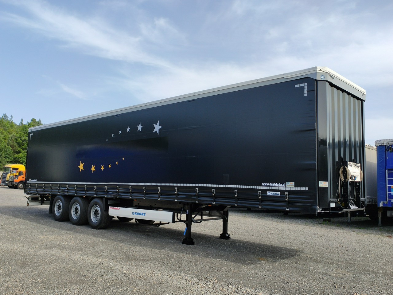 Krone SD Standard 3 Osie Multilock - Curtainsider semi-trailer: picture 3 Krone SD Standard 3 Osie Multilock - Curtainsider semi-trailer: picture 3