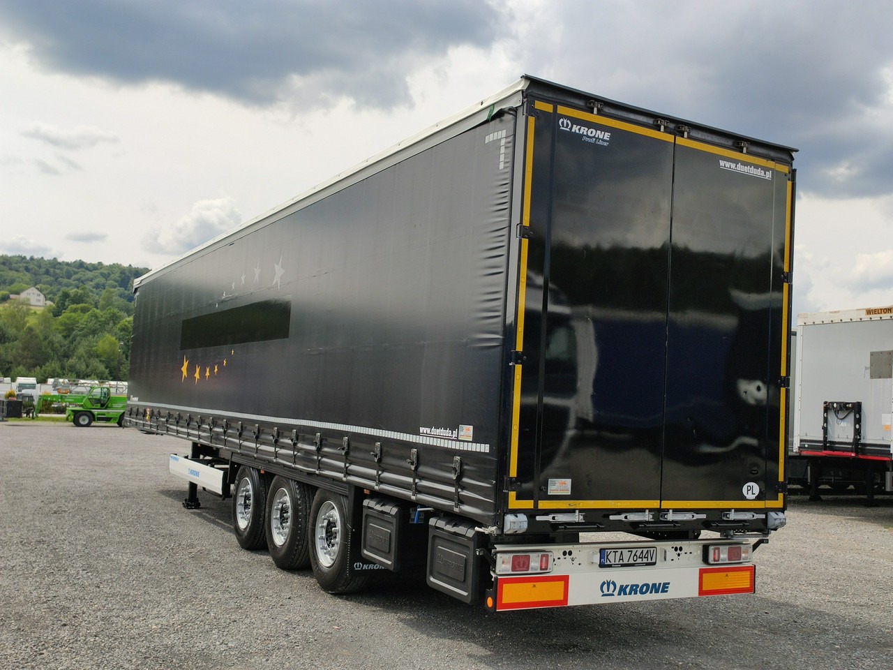 Krone SD Standard 3 Osie Multilock - Curtainsider semi-trailer: picture 5 Krone SD Standard 3 Osie Multilock - Curtainsider semi-trailer: picture 5