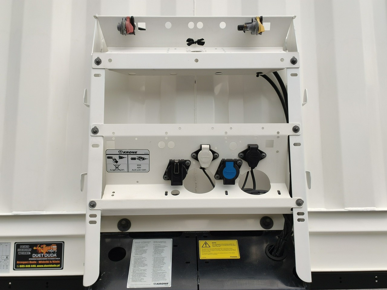 Curtainsider semi-trailer Krone Standard OŚ Podnoszona SAF 2017r: picture 22