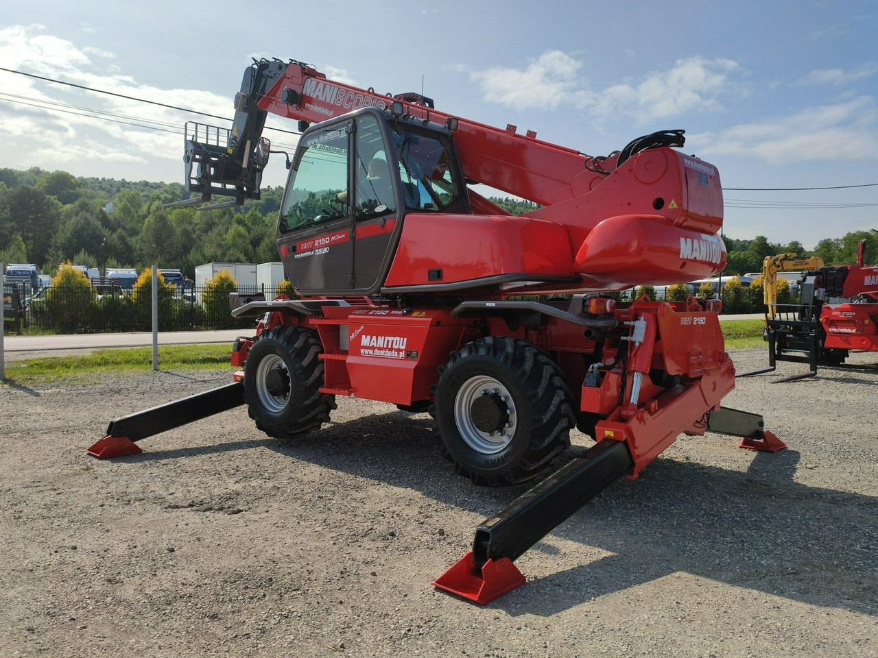 Manitou MRT 2150 ROTO Ładowarka Teleskopowa Obrotowa 2550 1850 1840 - Telescopic handler: picture 5 Manitou MRT 2150 ROTO Ładowarka Teleskopowa Obrotowa 2550 1850 1840 - Telescopic handler: picture 5