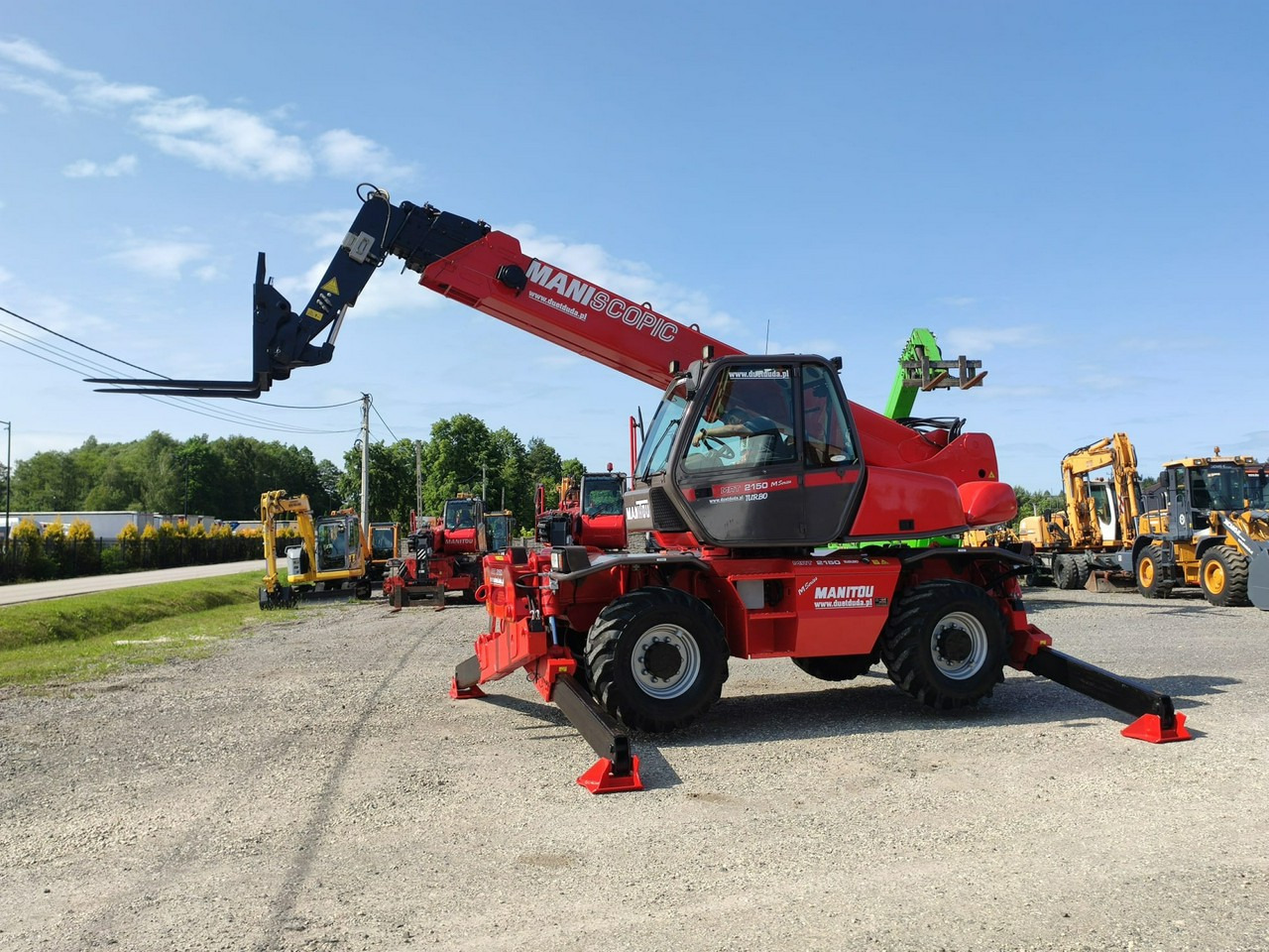 Manitou MRT 2150 ROTO Ładowarka Teleskopowa Obrotowa 2550 1850 1840 - Telescopic handler: picture 3 Manitou MRT 2150 ROTO Ładowarka Teleskopowa Obrotowa 2550 1850 1840 - Telescopic handler: picture 3