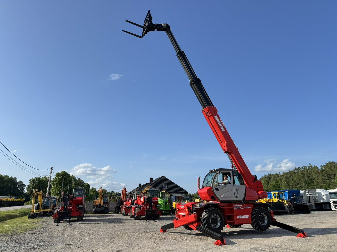 Manitou MRT 2150 ROTO Ładowarka Teleskopowa Obrotowa 2550 - Telescopic handler: picture 1 Manitou MRT 2150 ROTO Ładowarka Teleskopowa Obrotowa 2550 - Telescopic handler: picture 1