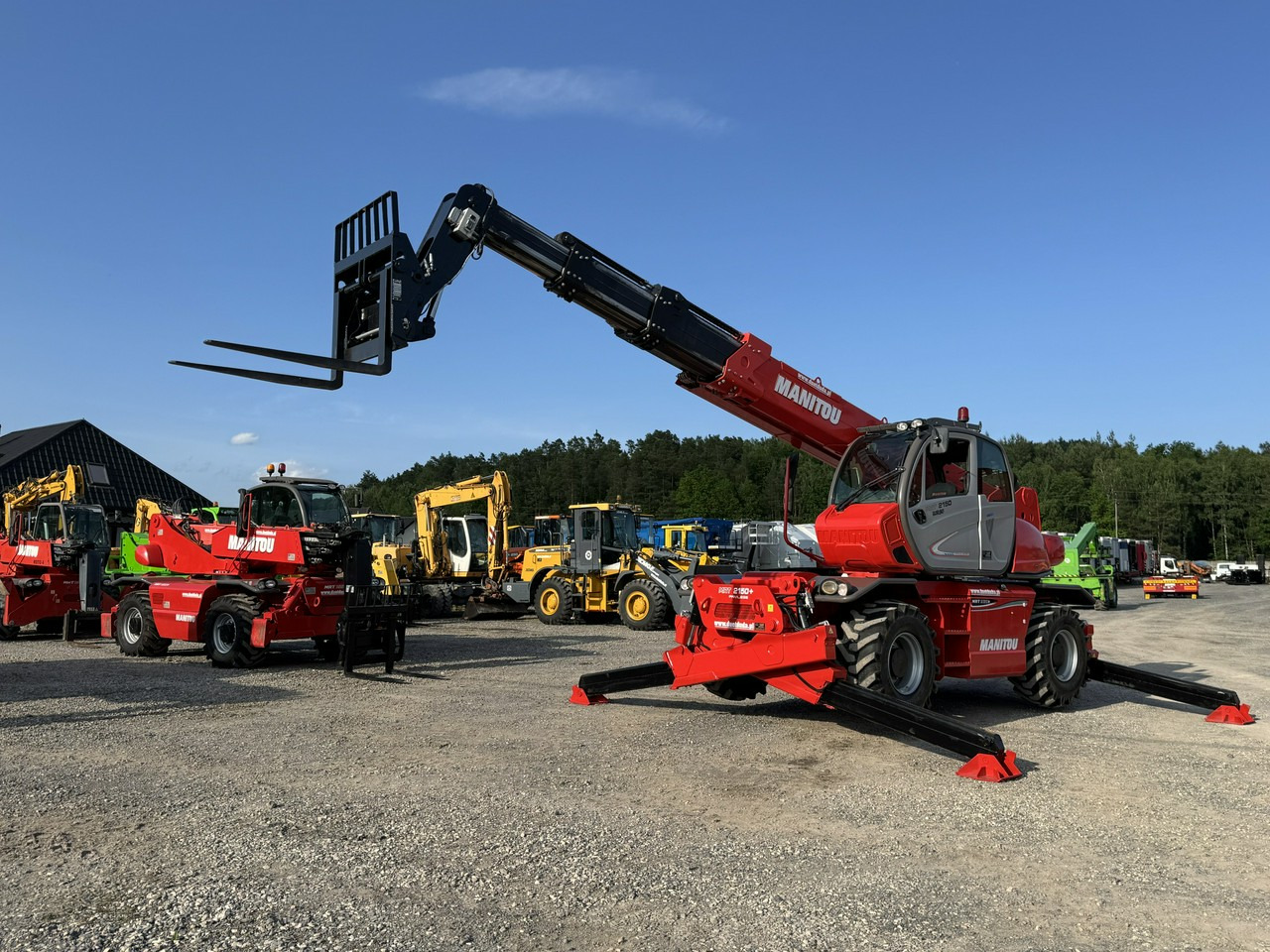 Manitou MRT 2150 ROTO Ładowarka Teleskopowa Obrotowa 2550 - Telescopic handler: picture 5 Manitou MRT 2150 ROTO Ładowarka Teleskopowa Obrotowa 2550 - Telescopic handler: picture 5