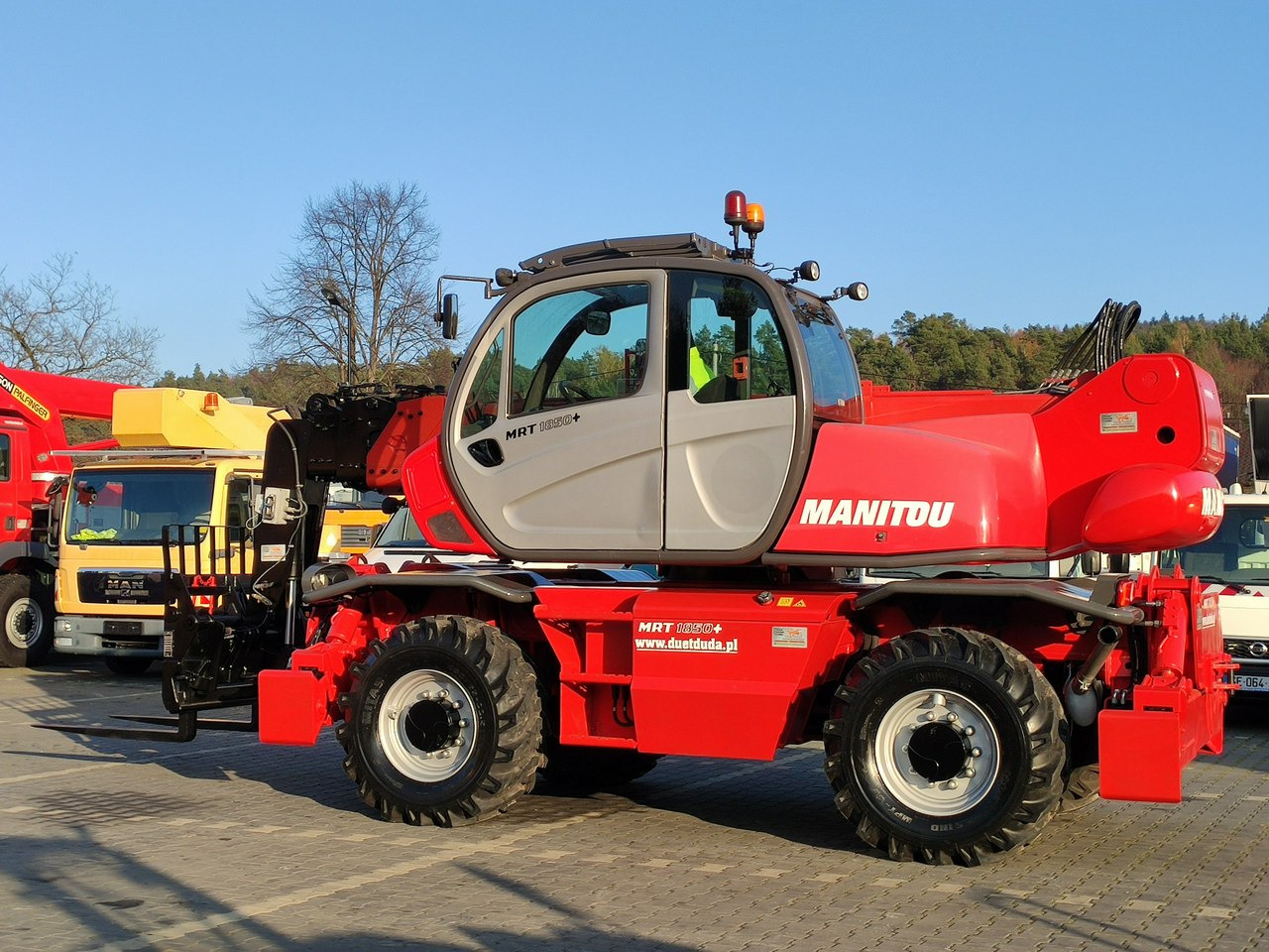 Manitou MRT1850 ROTO Teleskopowa Obrotowa 2150,2140,2540 - Telescopic handler: picture 4 Manitou MRT1850 ROTO Teleskopowa Obrotowa 2150,2140,2540 - Telescopic handler: picture 4