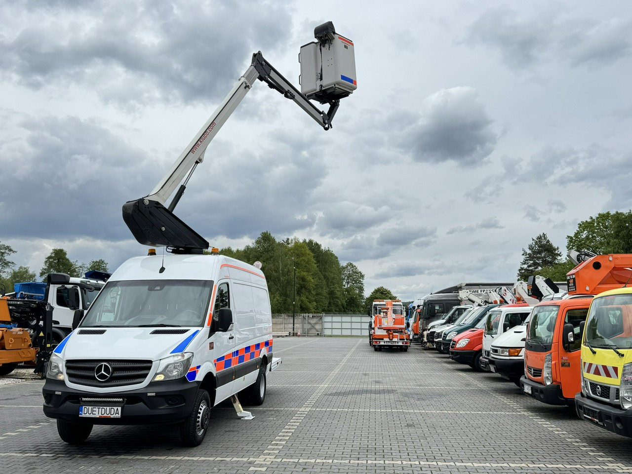 Mercedes Sprinter Zwyżka Podnośnik Koszowy KLUBB K42P UDT WUMAG GSR - Truck mounted aerial platform: picture 4 Mercedes Sprinter Zwyżka Podnośnik Koszowy KLUBB K42P UDT WUMAG GSR - Truck mounted aerial platform: picture 4
