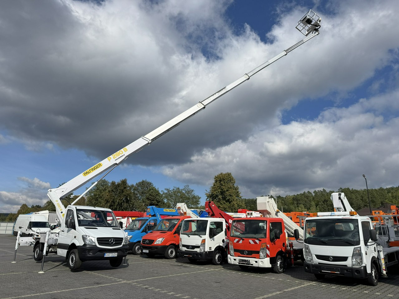 Mercedes Sprinter Zwyżka Podnośnik Koszowy PALFINGER P280 B UDT - Truck mounted aerial platform: picture 2 Mercedes Sprinter Zwyżka Podnośnik Koszowy PALFINGER P280 B UDT - Truck mounted aerial platform: picture 2