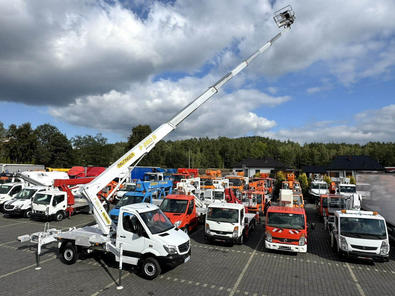 Mercedes Sprinter Zwyżka Podnośnik Koszowy PALFINGER P280 B UDT - Truck mounted aerial platform: picture 1 Mercedes Sprinter Zwyżka Podnośnik Koszowy PALFINGER P280 B UDT - Truck mounted aerial platform: picture 1