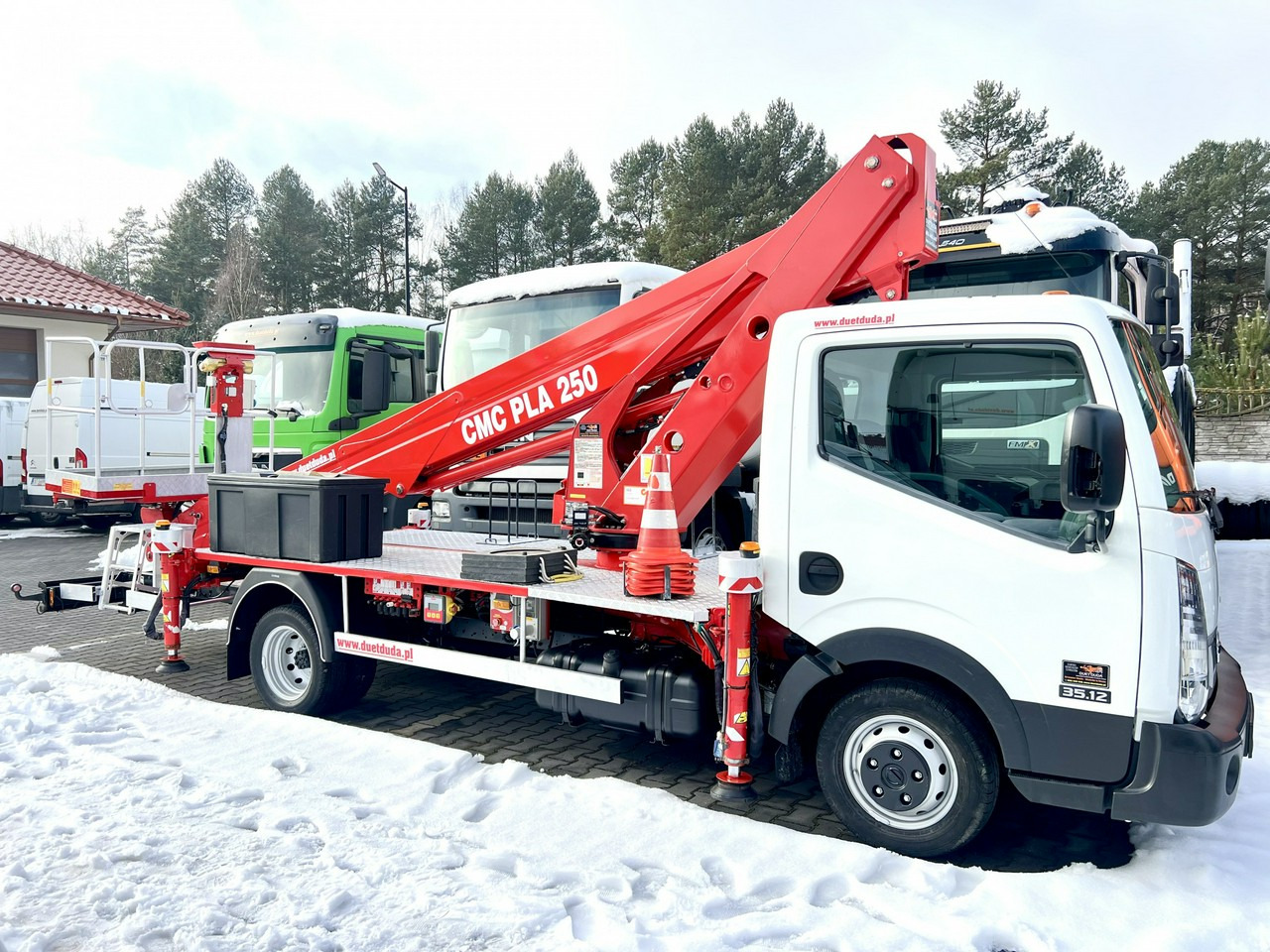Nissan Cabstar - Truck mounted aerial platform: picture 1 Nissan Cabstar - Truck mounted aerial platform: picture 1