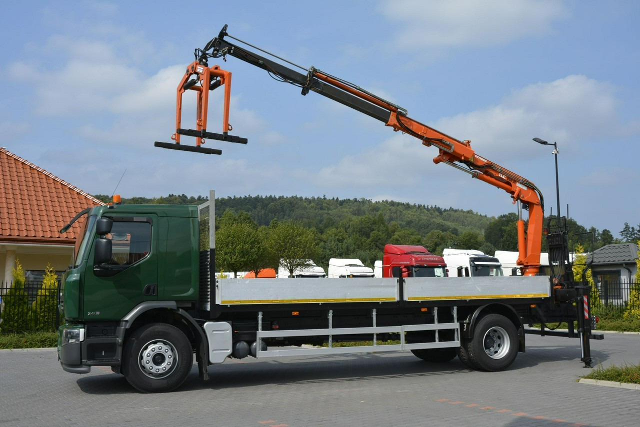 Renault Premium 180.240DXI długość Skrzyni-6.820cm + HDS TEREX TLC 92.2 - Dropside/ Flatbed truck, Crane truck: picture 3 Renault Premium 180.240DXI długość Skrzyni-6.820cm + HDS TEREX TLC 92.2 - Dropside/ Flatbed truck, Crane truck: picture 3
