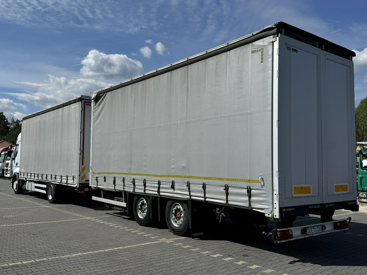 Curtain side truck Renault Premium 380 DXi Euro 5 Firana 19 Palet Dach Zsuwany 18ton DMC: picture 15