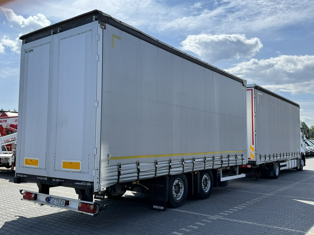 Curtain side truck Renault Premium 380 DXi Euro 5 Firana 19 Palet Dach Zsuwany 18ton DMC: picture 20