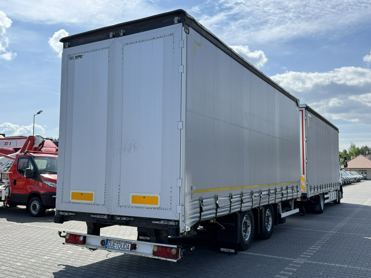 Curtain side truck Renault Premium 380 DXi Euro 5 Firana 19 Palet Dach Zsuwany 18ton DMC: picture 24