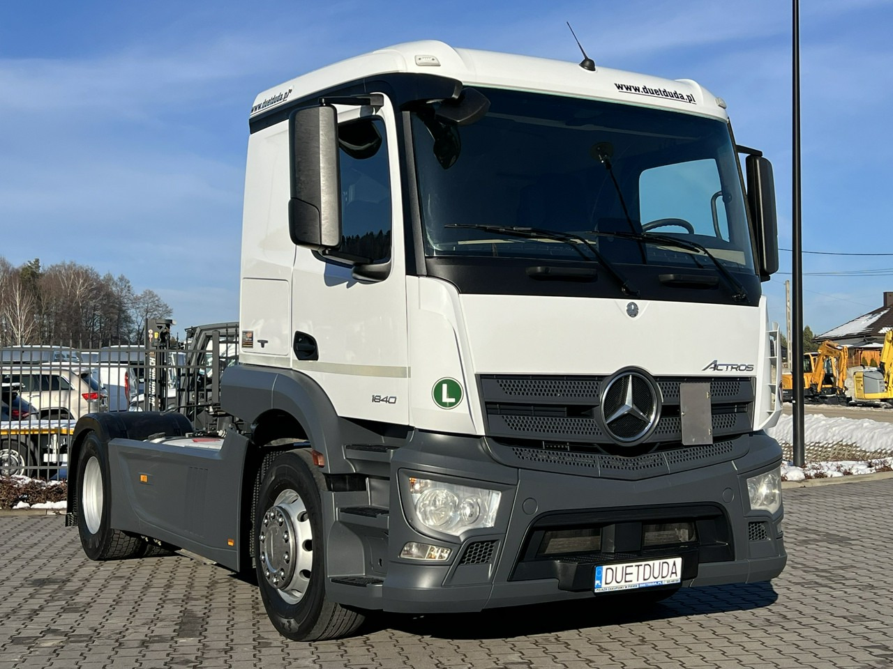 Mercedes ACTROS 1840 Euro 6 ADR HYDRAULIKA Niska Kabina Standard !!! - Tractor unit: picture 3 Mercedes ACTROS 1840 Euro 6 ADR HYDRAULIKA Niska Kabina Standard !!! - Tractor unit: picture 3