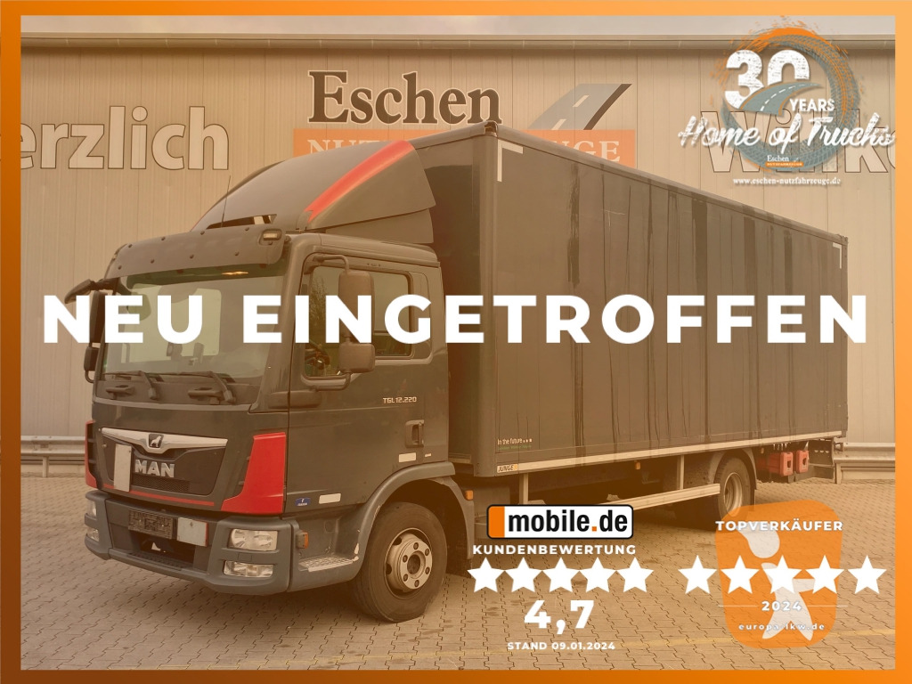 Box truck MAN TGL 12.220 4x2 BL / Dautel LBW: picture 1