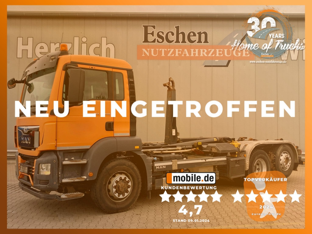 Hook lift truck MAN TGS 26.400 6x4 H-4 BL: picture 1