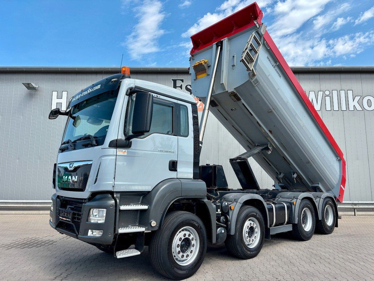 MAN TGS 35.420 8x4 BL | MEILLER*Rollplane*Navi*Klima - Tipper: picture 1 MAN TGS 35.420 8x4 BL | MEILLER*Rollplane*Navi*Klima - Tipper: picture 1