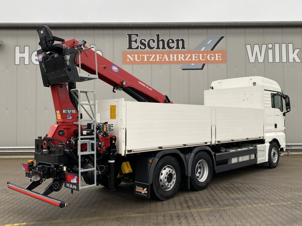 MAN TGX 26.500 6x2-4 LL / HMF 2110 L-MC Kran - Dropside/ Flatbed truck, Crane truck: picture 5 MAN TGX 26.500 6x2-4 LL / HMF 2110 L-MC Kran - Dropside/ Flatbed truck, Crane truck: picture 5
