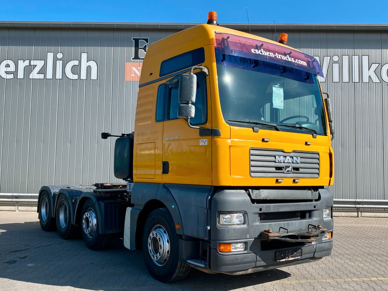 Tractor unit MAN TGA 41.530 8x4/4 BLS | XXL*Wandler*Hydraulik*AC: picture 7