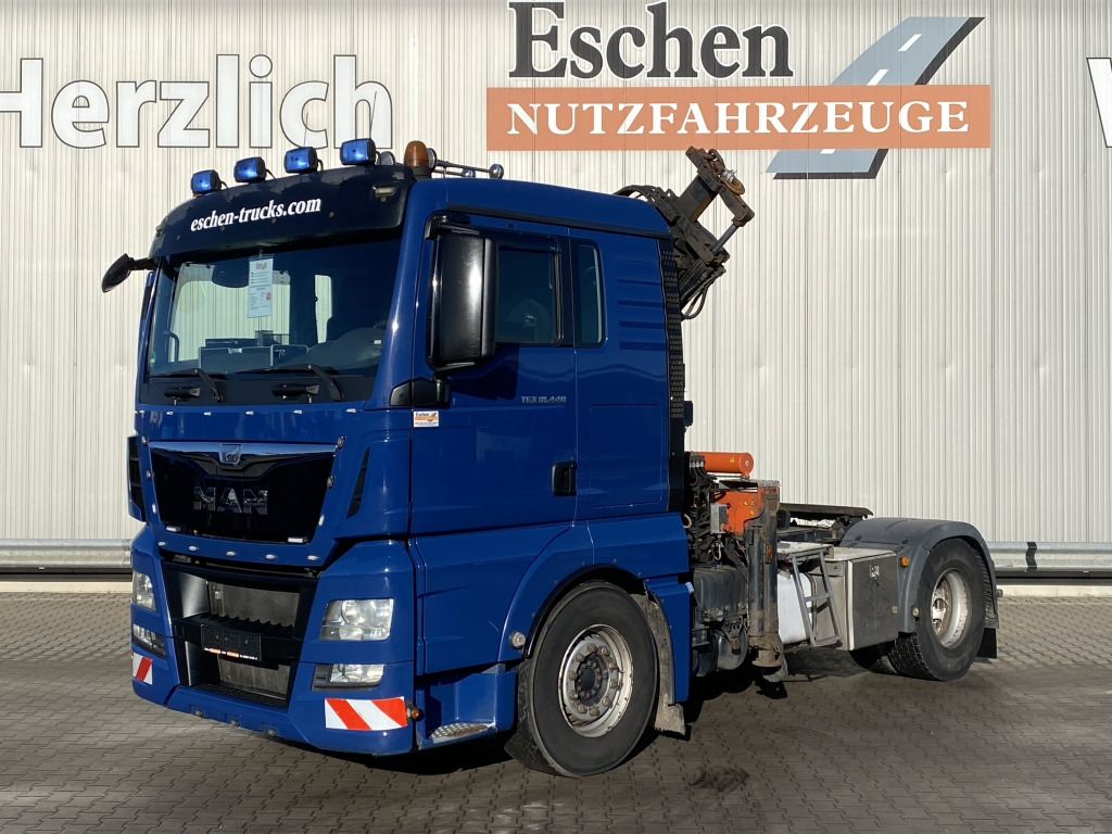 MAN TGX 18.440 4x2 BLS / Atlas 165.2E-A4 Kran - Tractor unit: picture 1 MAN TGX 18.440 4x2 BLS / Atlas 165.2E-A4 Kran - Tractor unit: picture 1