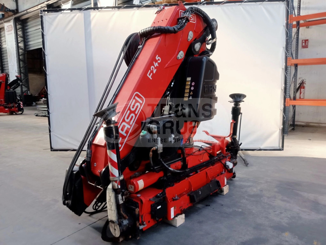 Grúa hidráulica Fassi F245A.2.25 - Truck mounted crane: picture 4 Grúa hidráulica Fassi F245A.2.25 - Truck mounted crane: picture 4