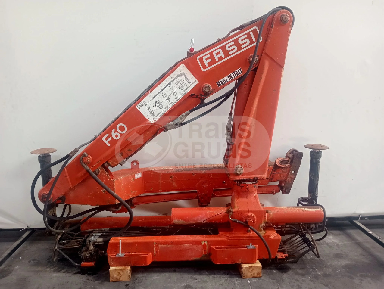 Grúa hidráulica Fassi F60.21 - Truck mounted crane: picture 3 Grúa hidráulica Fassi F60.21 - Truck mounted crane: picture 3