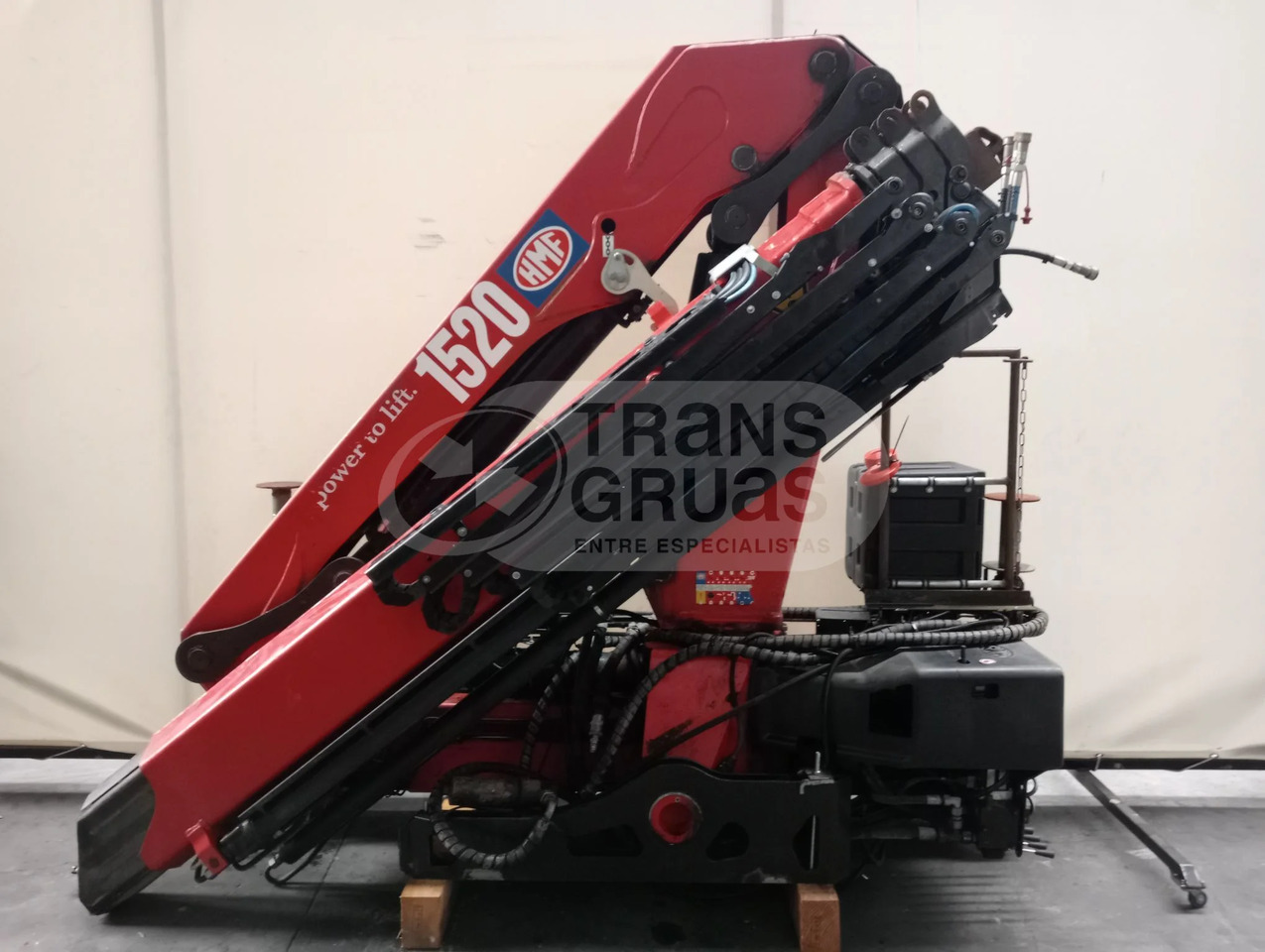 Grúa hidráulica HMF 1520 K4 - Truck mounted crane: picture 2 Grúa hidráulica HMF 1520 K4 - Truck mounted crane: picture 2