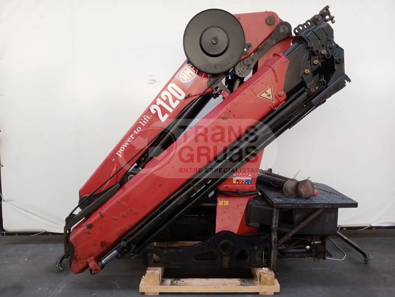 Grúa hidráulica HMF 2120 K RC - Truck mounted crane: picture 2 Grúa hidráulica HMF 2120 K RC - Truck mounted crane: picture 2