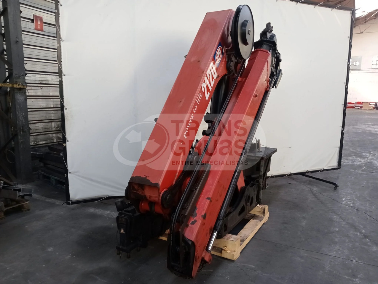 Grúa hidráulica HMF 2120 K RC - Truck mounted crane: picture 4 Grúa hidráulica HMF 2120 K RC - Truck mounted crane: picture 4