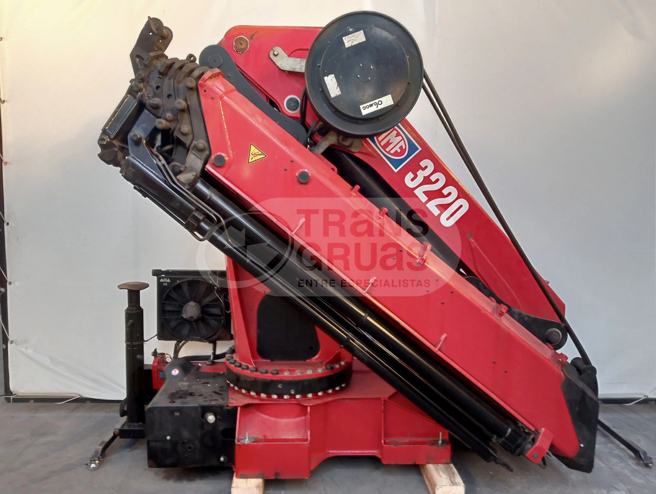 Grúa hidráulica HMF 3220 K - Truck mounted crane: picture 3 Grúa hidráulica HMF 3220 K - Truck mounted crane: picture 3