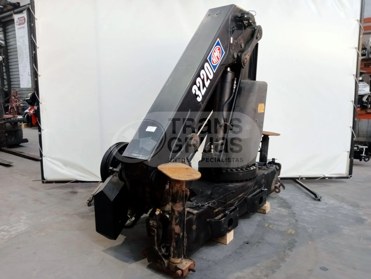 Grúa hidráulica HMF 3220 K5 - Truck mounted crane: picture 4 Grúa hidráulica HMF 3220 K5 - Truck mounted crane: picture 4