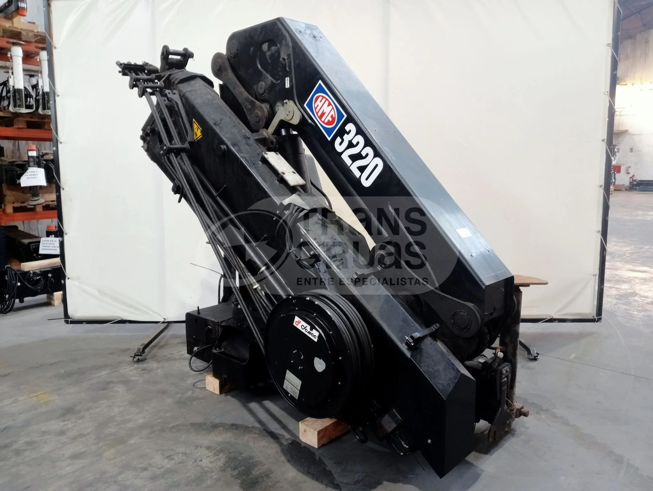 Grúa hidráulica HMF 3220 K5 - Truck mounted crane: picture 3 Grúa hidráulica HMF 3220 K5 - Truck mounted crane: picture 3