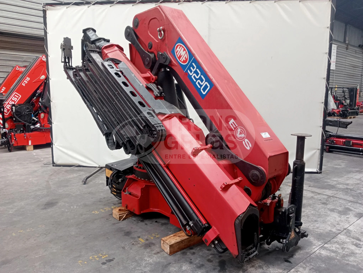 Grúa hidráulica HMF 3220 K6 - Truck mounted crane: picture 4 Grúa hidráulica HMF 3220 K6 - Truck mounted crane: picture 4