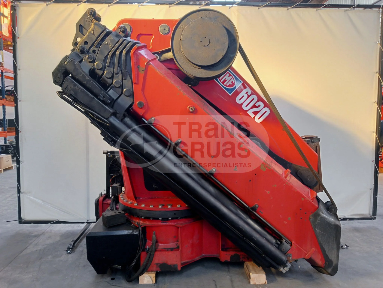 Grúa hidráulica HMF 6020 - Truck mounted crane: picture 1 Grúa hidráulica HMF 6020 - Truck mounted crane: picture 1