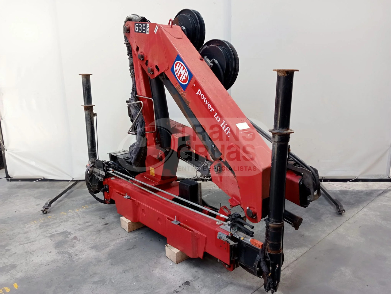 Grúa hidráulica HMF 635 K2 - Truck mounted crane: picture 2 Grúa hidráulica HMF 635 K2 - Truck mounted crane: picture 2