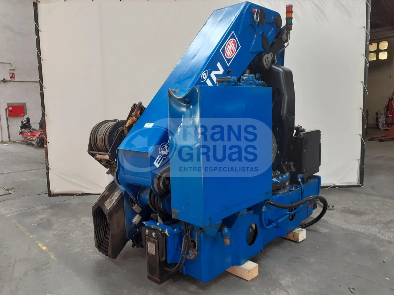 Grúa hidráulica HMF ODIN K8 - Truck mounted crane: picture 4 Grúa hidráulica HMF ODIN K8 - Truck mounted crane: picture 4