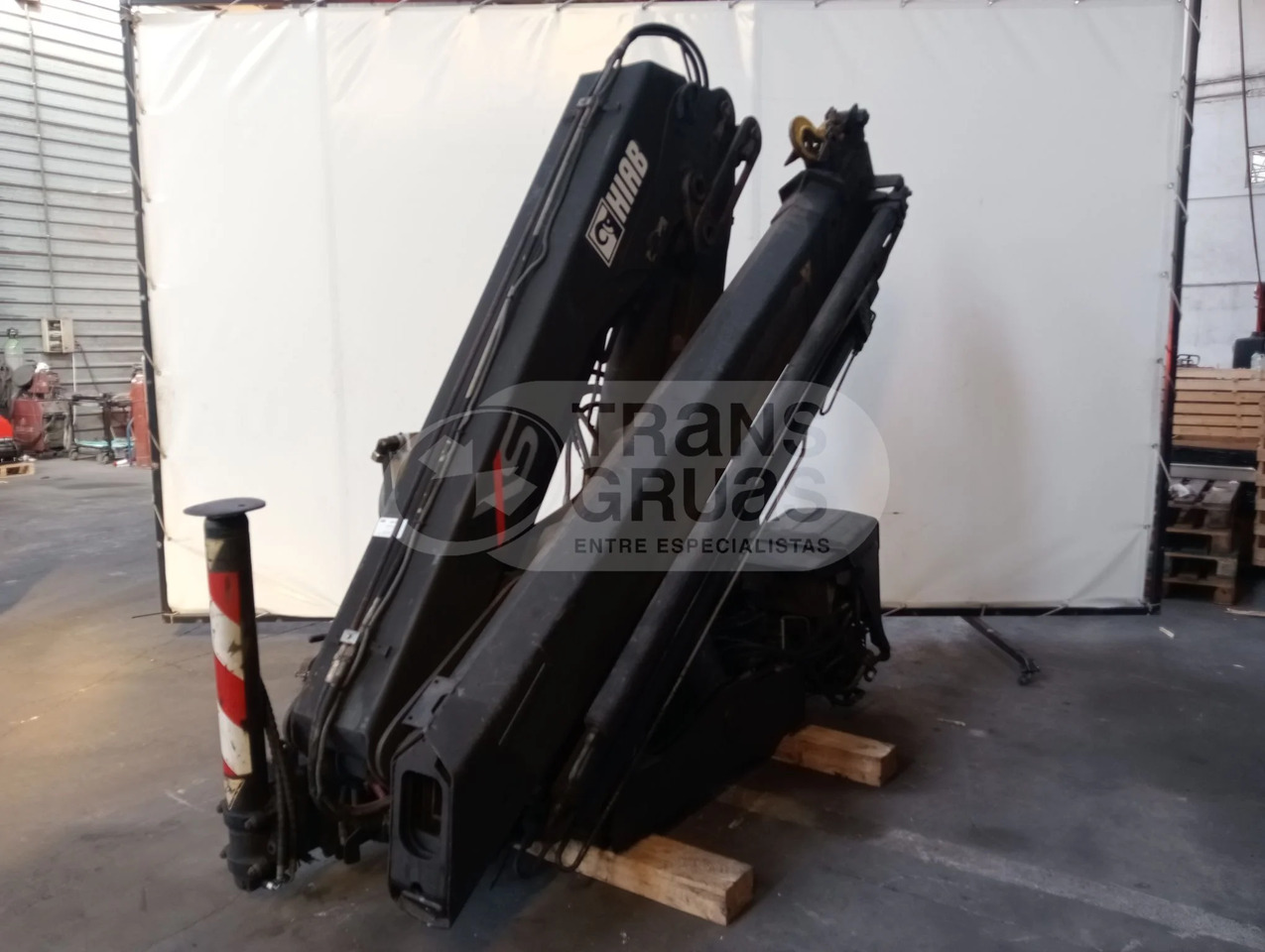 Grúa hidráulica Hiab 166 E-5 HIPRO - Truck mounted crane: picture 3 Grúa hidráulica Hiab 166 E-5 HIPRO - Truck mounted crane: picture 3