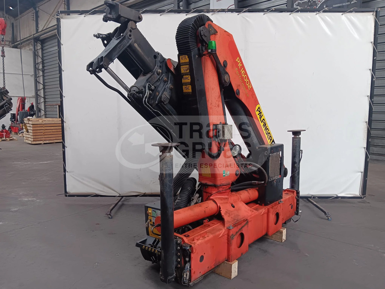 Grúa hidráulica Palfinger PK 16002 - Truck mounted crane: picture 3 Grúa hidráulica Palfinger PK 16002 - Truck mounted crane: picture 3