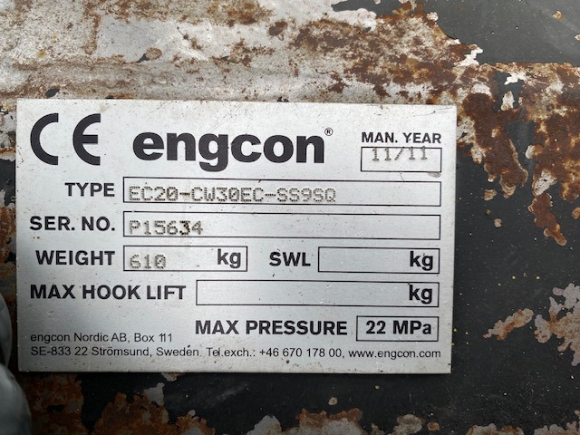 Engcon EC 20 - CW30EC - SS9SQ - Ohne TOP Parts - Tiltrotator: picture 5 Engcon EC 20 - CW30EC - SS9SQ - Ohne TOP Parts - Tiltrotator: picture 5