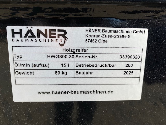Häner HWG800.30 - Grapple: picture 5 Häner HWG800.30 - Grapple: picture 5