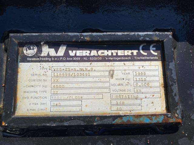 Verachtert VRG 25 - Grapple: picture 5 Verachtert VRG 25 - Grapple: picture 5
