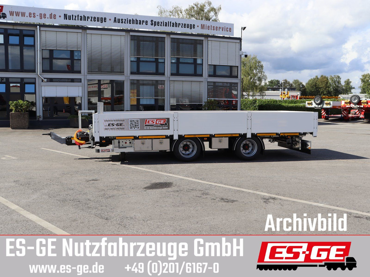 ES-GE Tandemanhänger - CV - Dropside/ Flatbed trailer: picture 3 ES-GE Tandemanhänger - CV - Dropside/ Flatbed trailer: picture 3