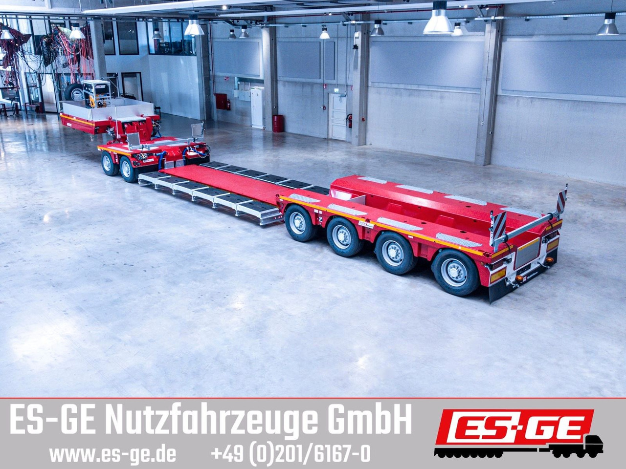 Faymonville MAX 710 Tiefbett 2+4 PA - Low loader semi-trailer: picture 1 Faymonville MAX 710 Tiefbett 2+4 PA - Low loader semi-trailer: picture 1