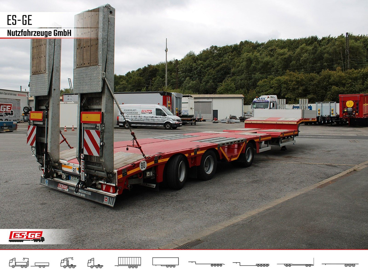 Low loader semi-trailer Faymonville MAX Trailer MAX100 Semi-Tieflader Radmulden: picture 11 Low loader semi-trailer Faymonville MAX Trailer MAX100 Semi-Tieflader Radmulden: picture 11