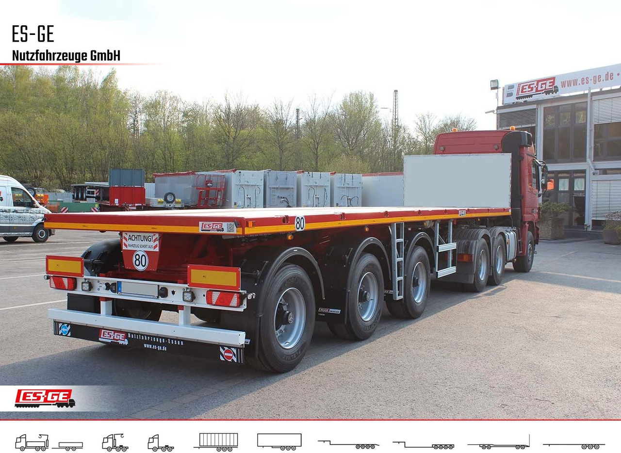 Faymonville MAX410 Ballastauflieger - Dropside/ Flatbed semi-trailer: picture 2 Faymonville MAX410 Ballastauflieger - Dropside/ Flatbed semi-trailer: picture 2